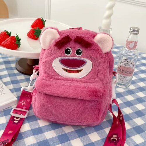 ⁦Cross Back Bag For Kids - Lotso Fuchsia⁩ - الصورة ⁦2⁩