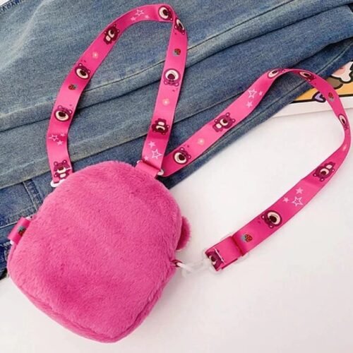 ⁦Cross Back Bag For Kids - Lotso Fuchsia⁩ - الصورة ⁦5⁩