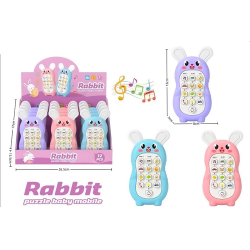 ⁦1Pc Random Baby Mobile - Rabbit⁩ - الصورة ⁦5⁩