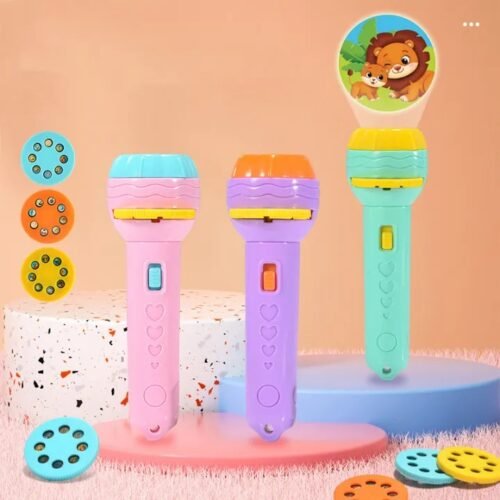 ⁦1Pcs Random Mini Projector Flashlight⁩ - الصورة ⁦2⁩