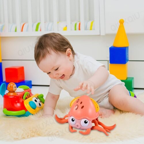 ⁦Funny Octopus Baby Toy⁩ - الصورة ⁦5⁩