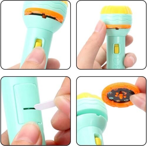 ⁦1Pcs Random Mini Projector Flashlight⁩ - الصورة ⁦9⁩