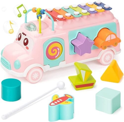 Shapes Matching Car With Xylophone - Rose
