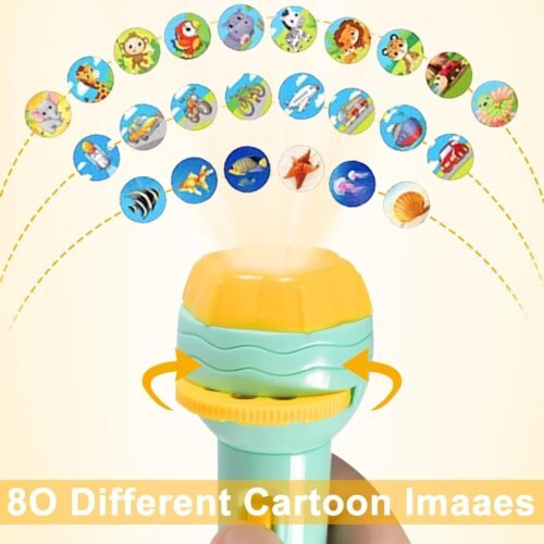 ⁦1Pcs Random Mini Projector Flashlight⁩ - الصورة ⁦6⁩
