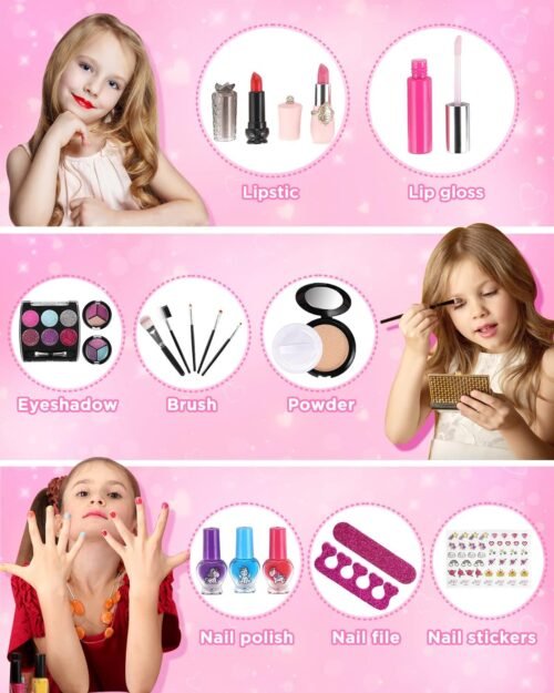 ⁦Makeup Handbag For Girls - Unicorn⁩ - الصورة ⁦8⁩