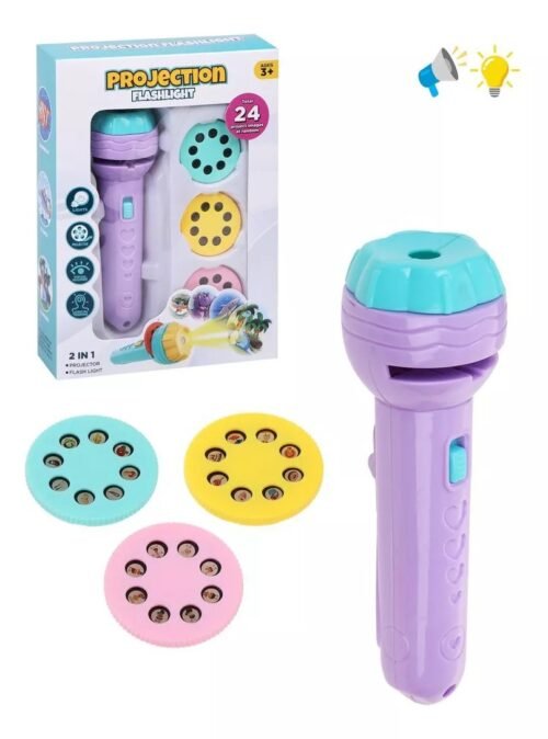 ⁦1Pcs Random Mini Projector Flashlight⁩ - الصورة ⁦12⁩
